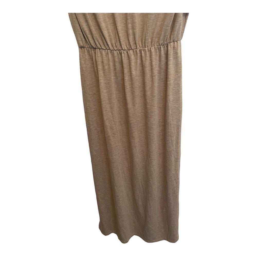 WAYF Padded Shoulder Midi Dress - Picture 9 of 15
